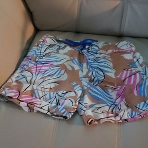 J. CREW PRINT DRESS BOARD SHORTS